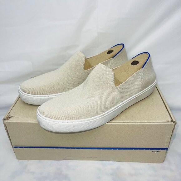 Rothy’s The Original Slip-On Canvas Shoe Size 11 in Sand - Picture 4 of 11